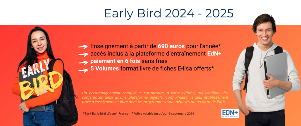 Tarifs Early Bird jusqu'au 15 sept 2024 